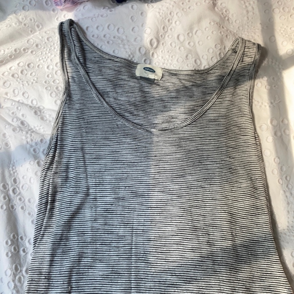 Striped Rounded Old Navy Tank